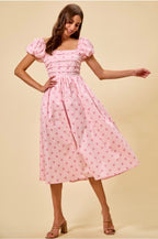 Pink Lemonade Midi Dress