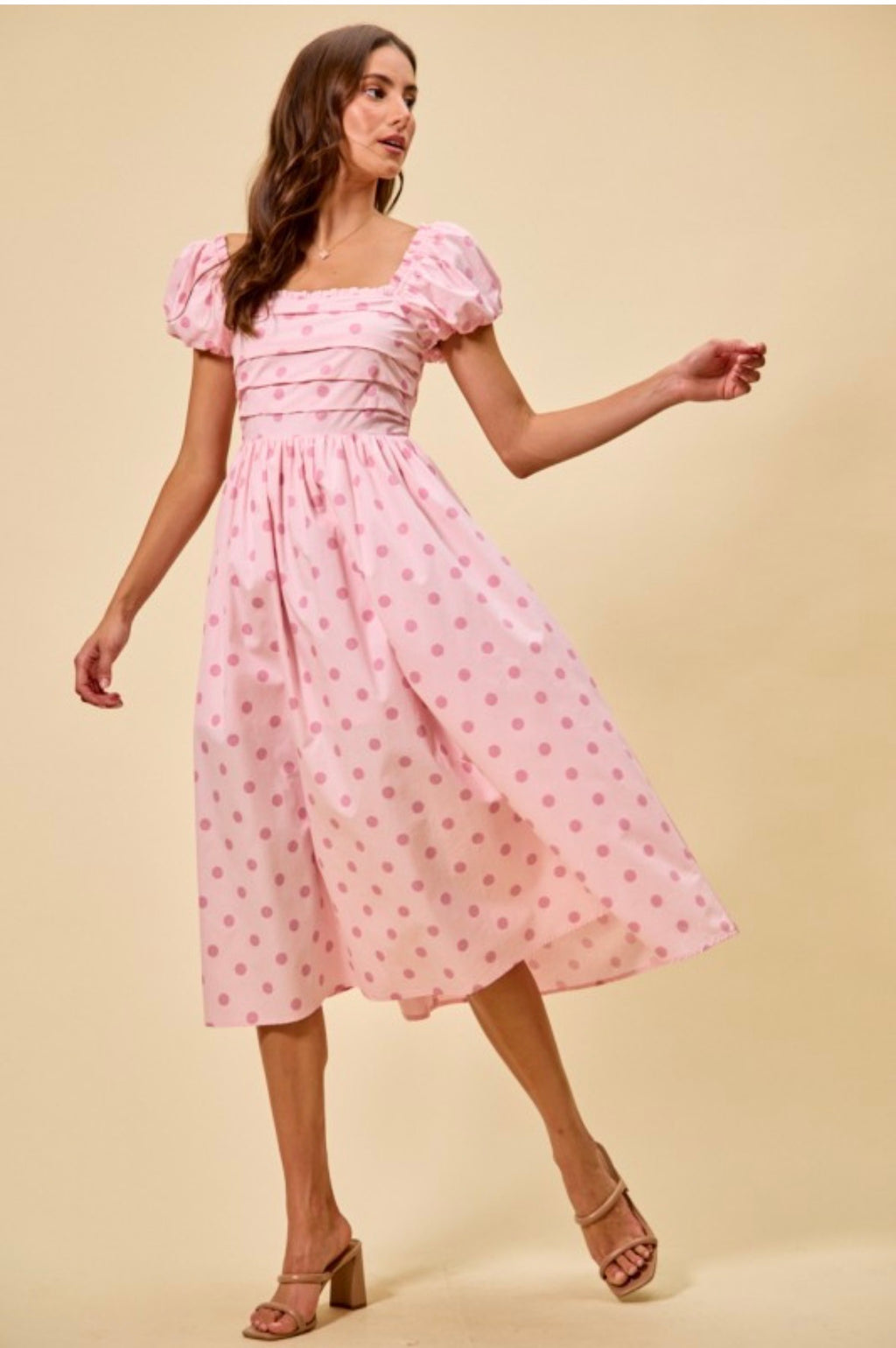 Pink Lemonade Midi Dress