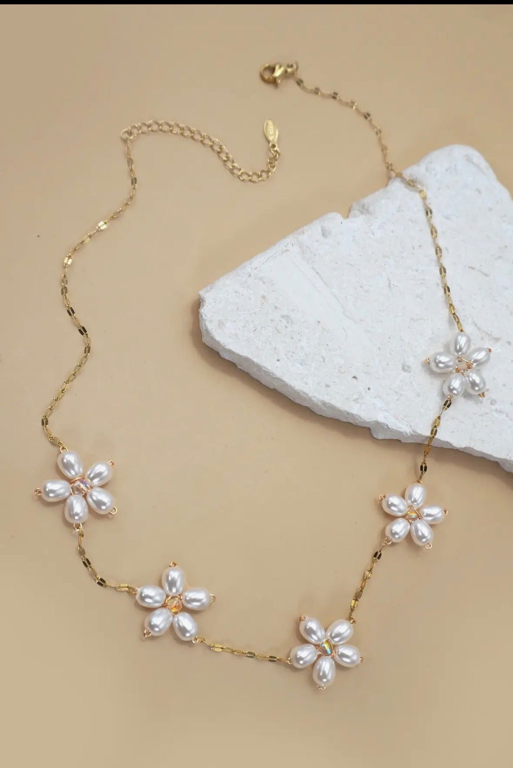 Pearl Blossom Necklace