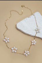 Pearl Blossom Necklace
