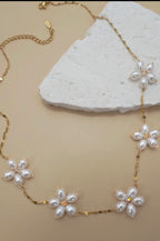 Pearl Blossom Necklace