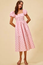 Pink Lemonade Midi Dress