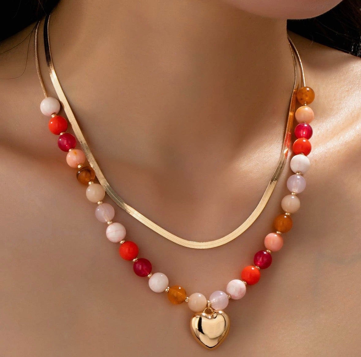 ❤️‍🔥 Sunset Crush Necklace