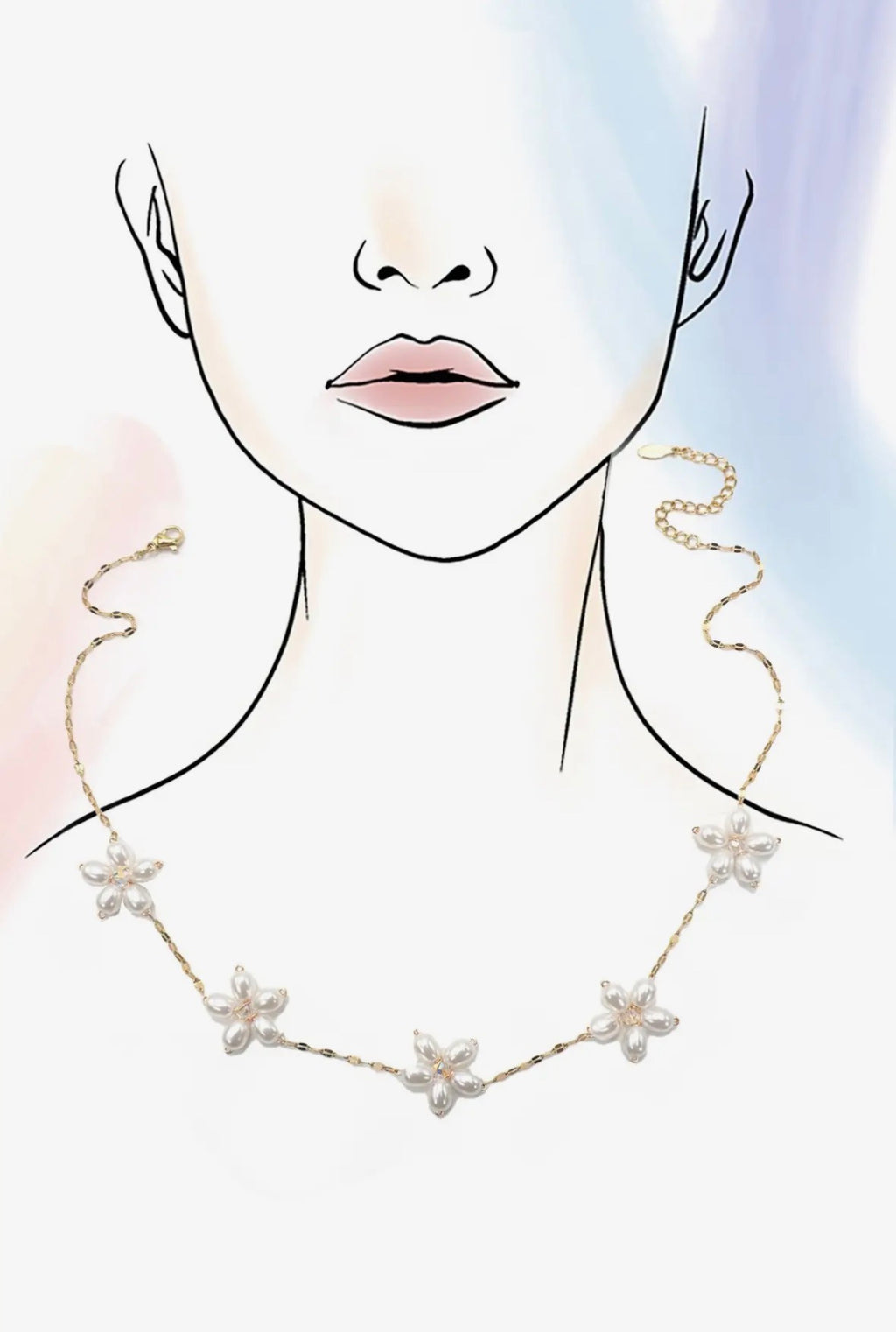 Pearl Blossom Necklace