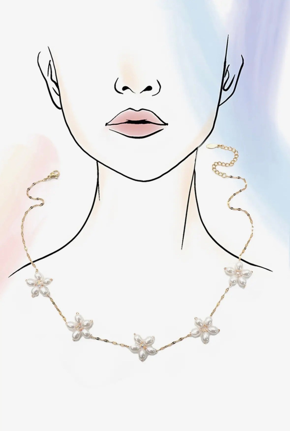 Pearl Blossom Necklace
