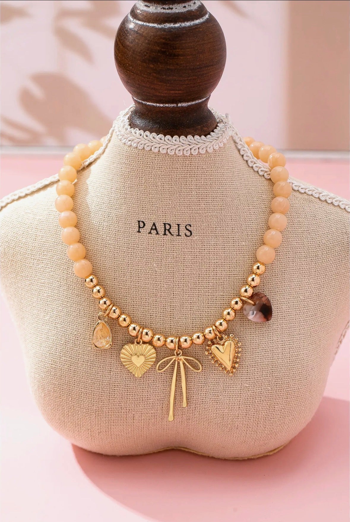 Blush Charm Whisper Necklace
