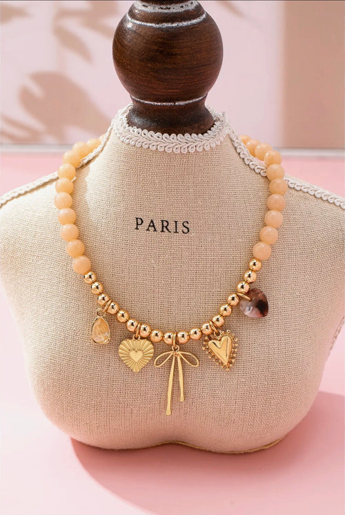 Blush Charm Whisper Necklace