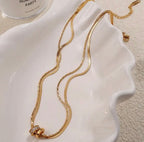 Diamond Trio Sliding Pendant Necklace