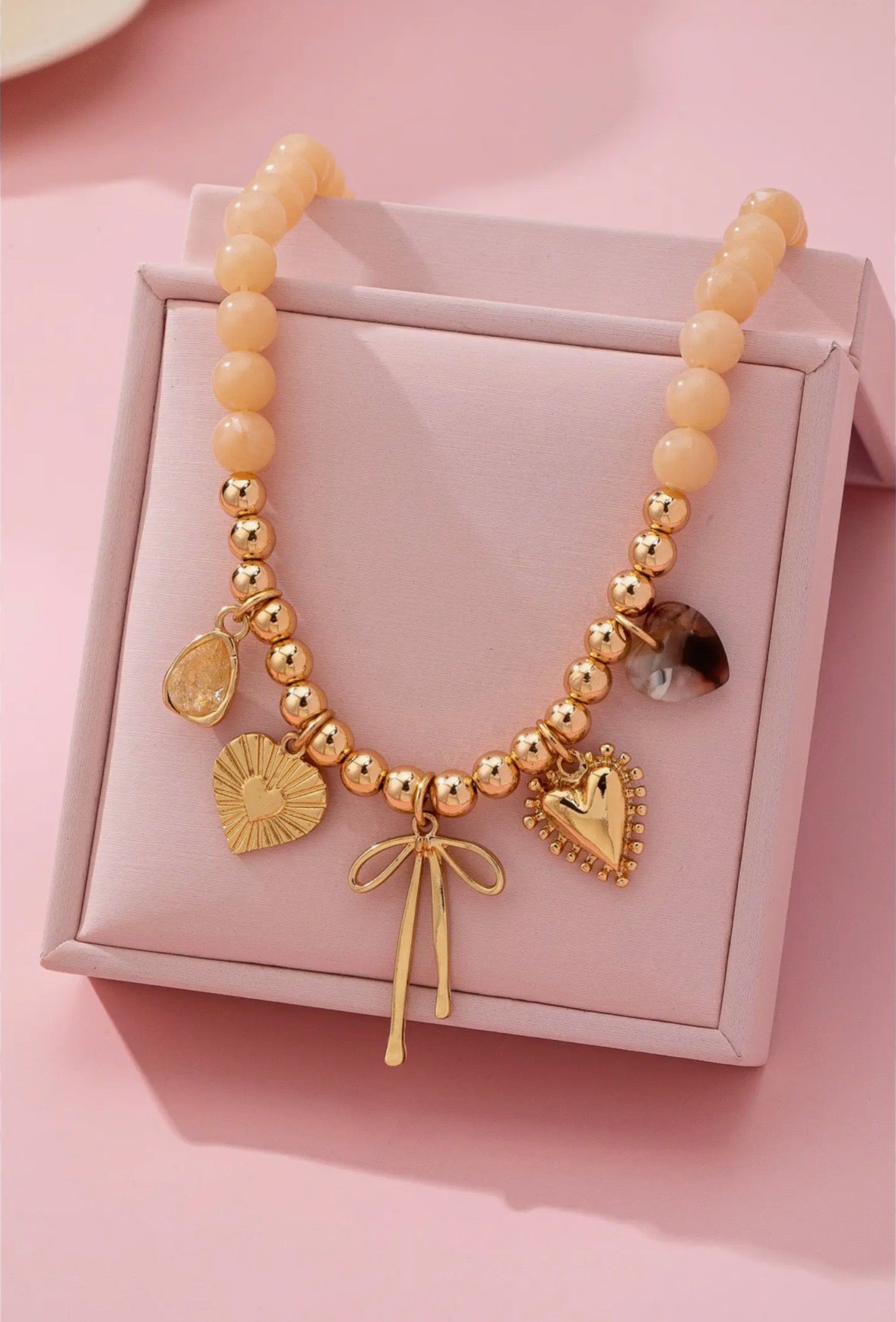 Blush Charm Whisper Necklace