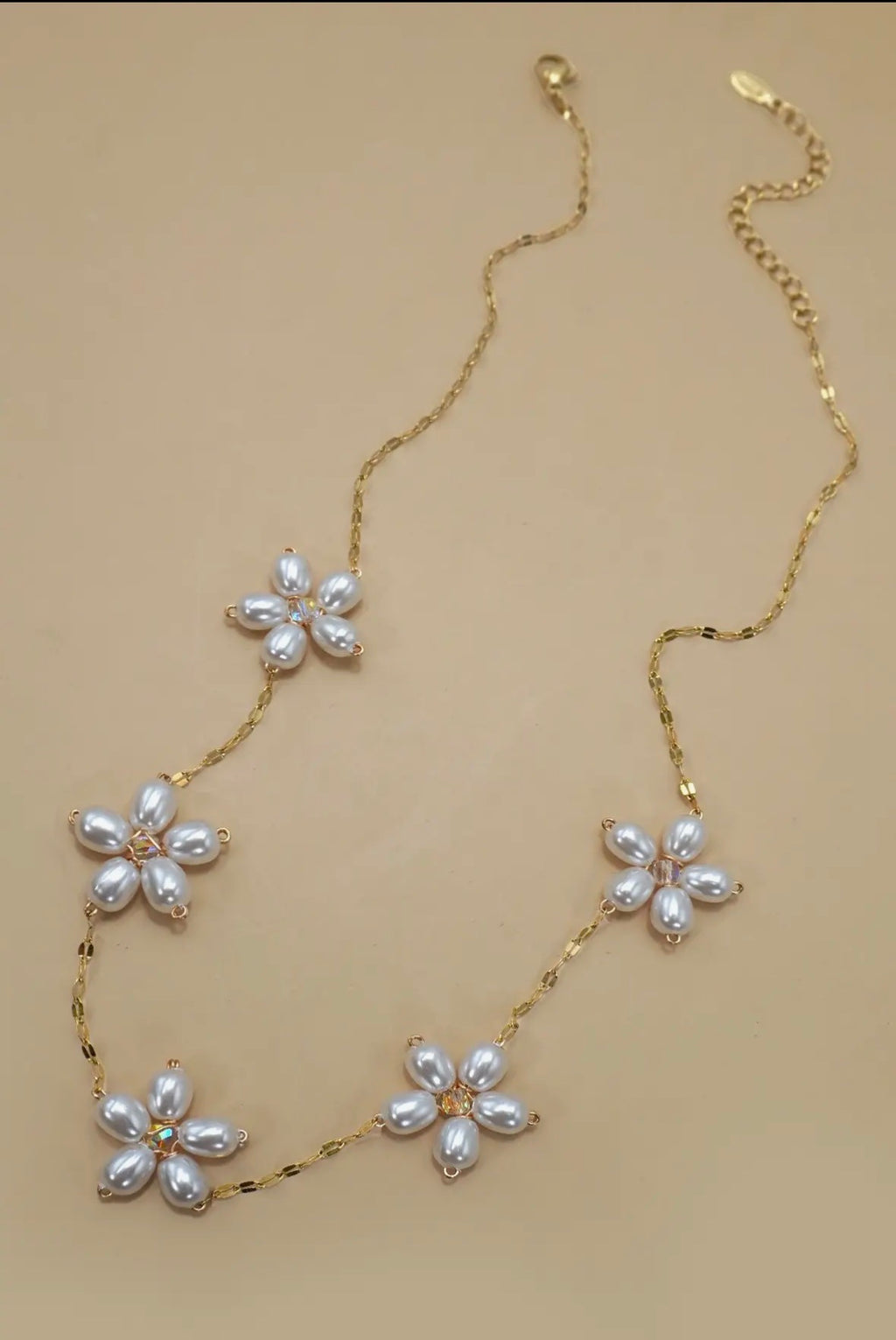 Pearl Blossom Necklace