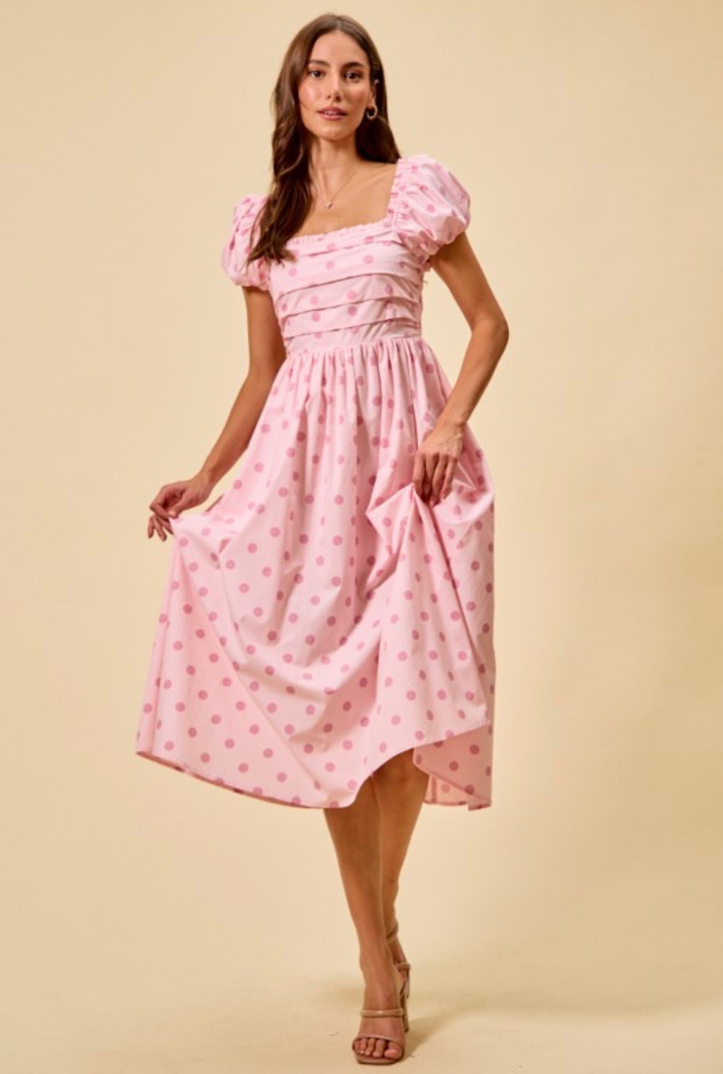 Pink Lemonade Midi Dress