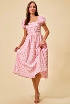 Pink Lemonade Midi Dress